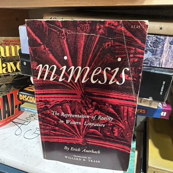 Other - Mimesis The Representation Of Reality And Western Literature‎ - 1973 1st/3rd VTG